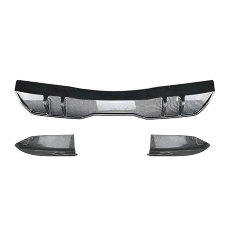 XUBOR Auto Heckspoiler Heckspoilerlippe Diffusor Spoiler Splitter Schutz Auto Styling Autozubehör Dekoration, for, for X5 G05 2019+ Auto Spoilerflügel Auto Heckspoiler(Carbon Look Set) von XUBOR