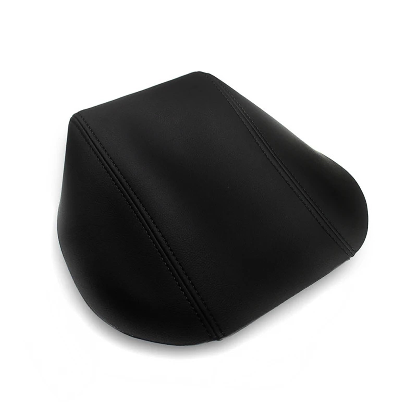 XUBOR Auto-Innenausstattung, Mittelarmlehnenkastenabdeckung aus Mikrofaserleder, Aufkleberverkleidung, for Civic, 9. Limousine 2012 2013 2014 2015(Black) von XUBOR