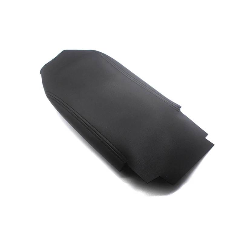 XUBOR Auto-Innenausstattung, Mittelarmlehnenkastenabdeckung aus Mikrofaserleder, Aufkleberverkleidung, for Land Rover, for Range Rover, Sport 2006–2011 2012 2013(Black) von XUBOR