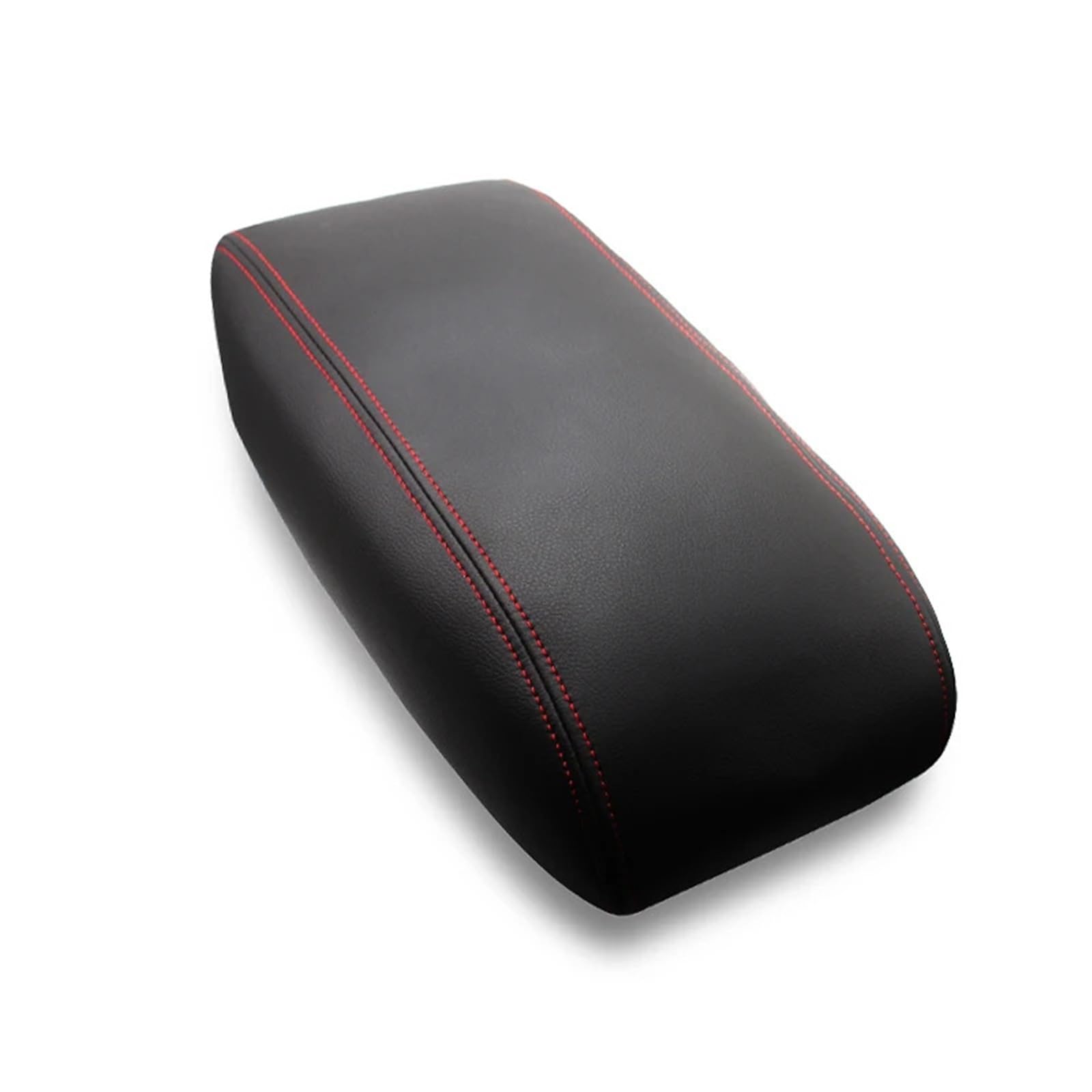 XUBOR Auto-Innenausstattung, Mittelarmlehnenkastenabdeckung aus Mikrofaserleder, Aufkleberverkleidung, for Toyota, 4Runner 1996 1997 1998 1999 2000 2001 2002(Black with red line) von XUBOR