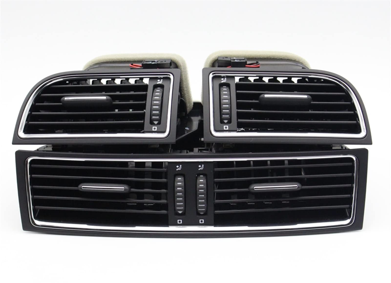 XUBOR Auto-Klimaanlagenauslass, Lüftungsschlitze for Klimaanlage, for Skoda, Superb Lüftungsauslass für Klimaanlagen(L-Left) von XUBOR