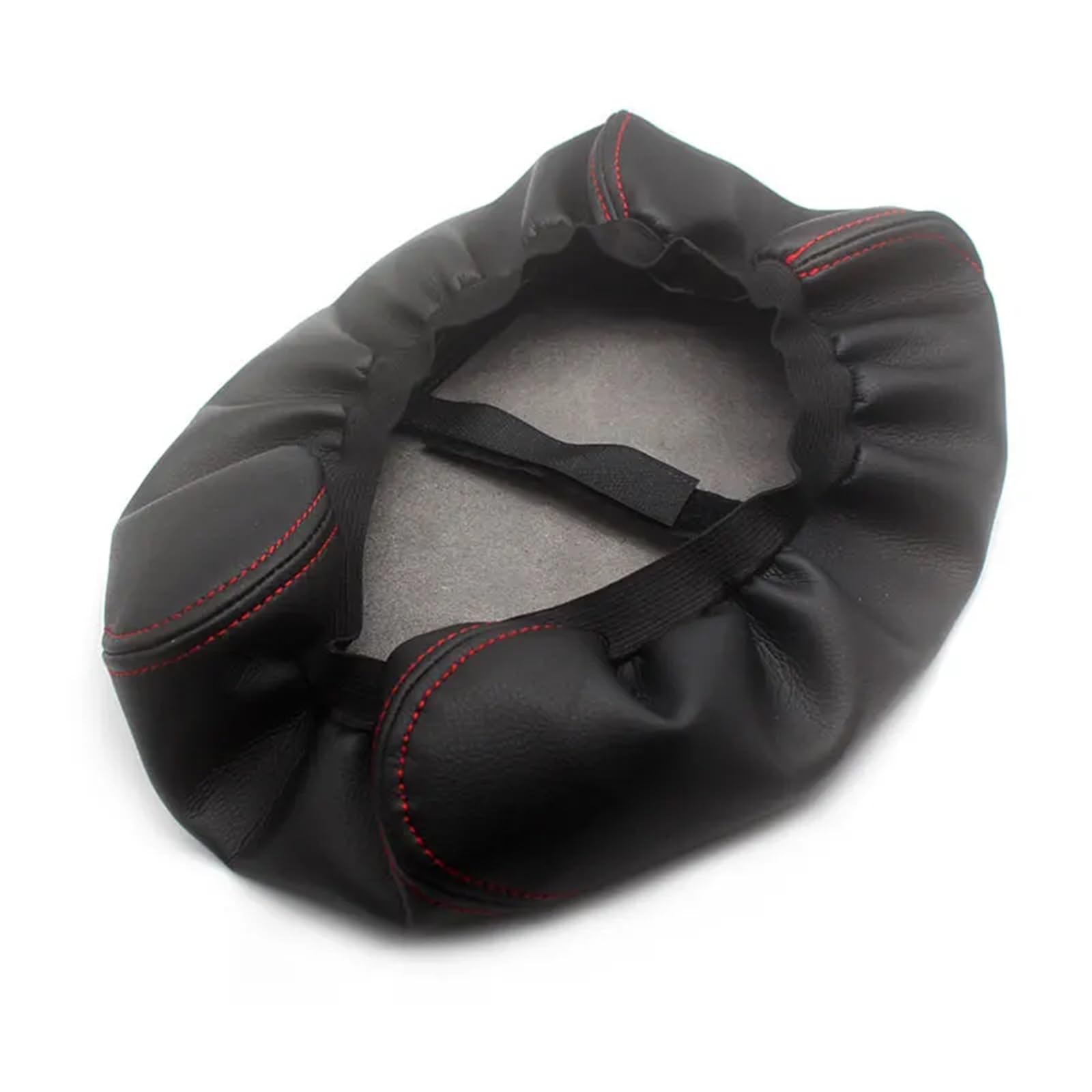 XUBOR Autoinnenraum-Mittelarmlehnenkonsolenkastenabdeckung Mikrofaser-Lederaufkleberverkleidung, for Jeep, Grand Cherokee 2011–2017 2018 2019(B-R Elastic Band) von XUBOR