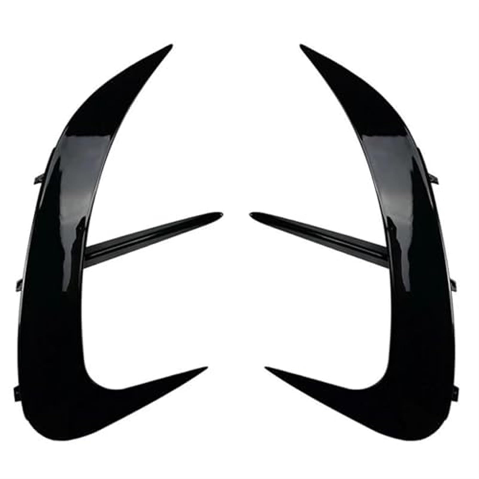 XUBOR Autospoiler, for, C-Klasse W206 AMG 2022+ Auto Heckspoilerlippe Splitter Spoiler Luftauslass Zierblende Heckflosse Auto Heckspoiler(Gloss Black) von XUBOR