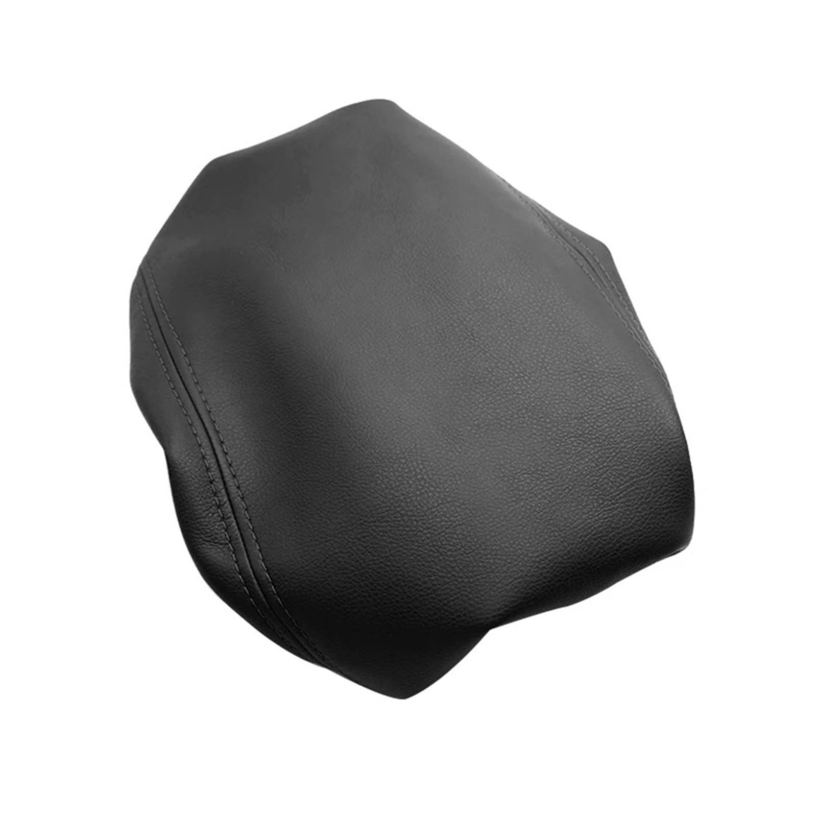 XUBOR Autozubehör Mikrofaser-Leder Innenausstattung Mittelkonsole Deckel Armlehne Box Abdeckung, for Toyota, 4Runner 2010-2018 Gummiband(Black) von XUBOR