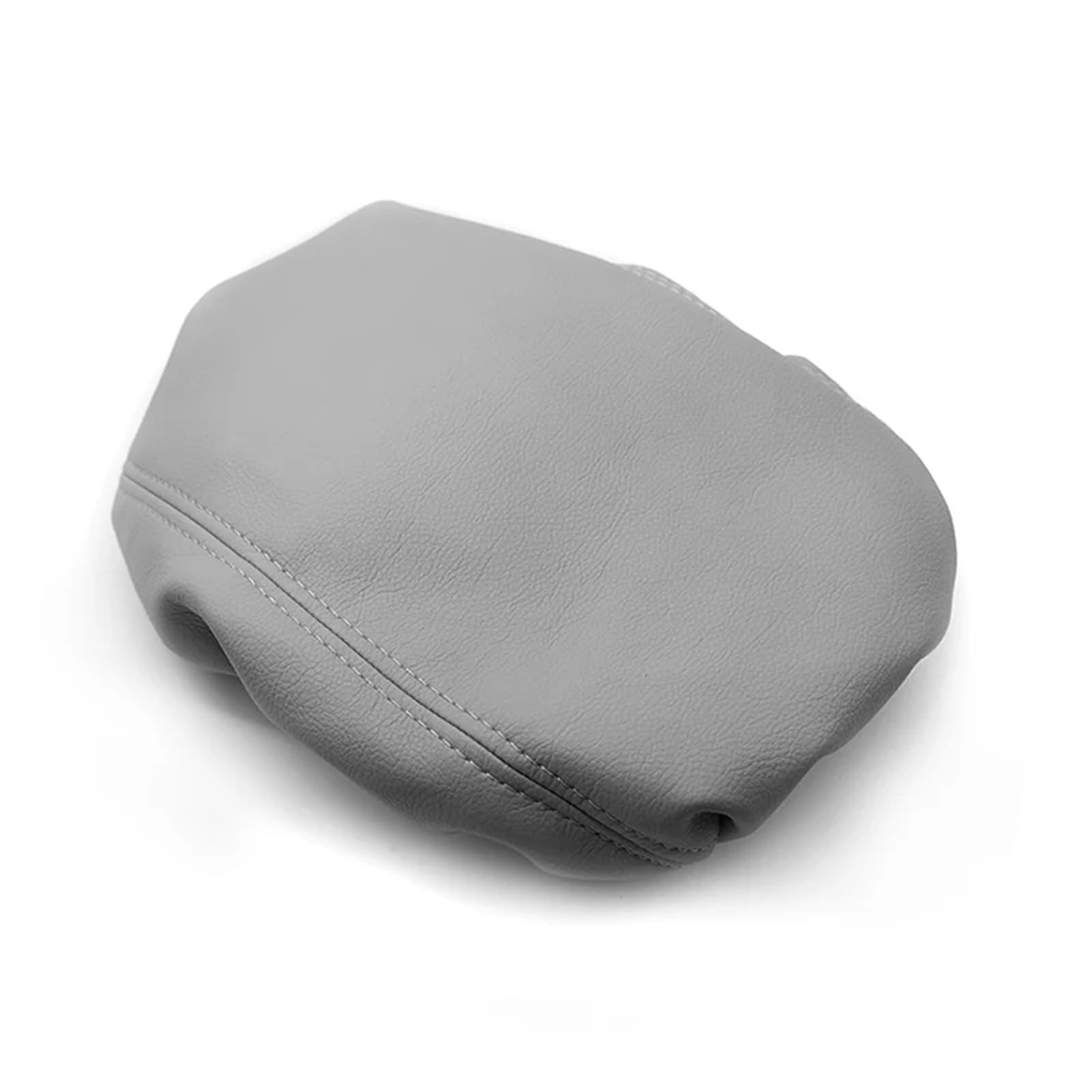 XUBOR Autozubehör Mikrofaser-Leder Innenausstattung Mittelkonsole Deckel Armlehne Box Abdeckung, for Toyota, 4Runner 2010-2018 Gummiband(Grey) von XUBOR
