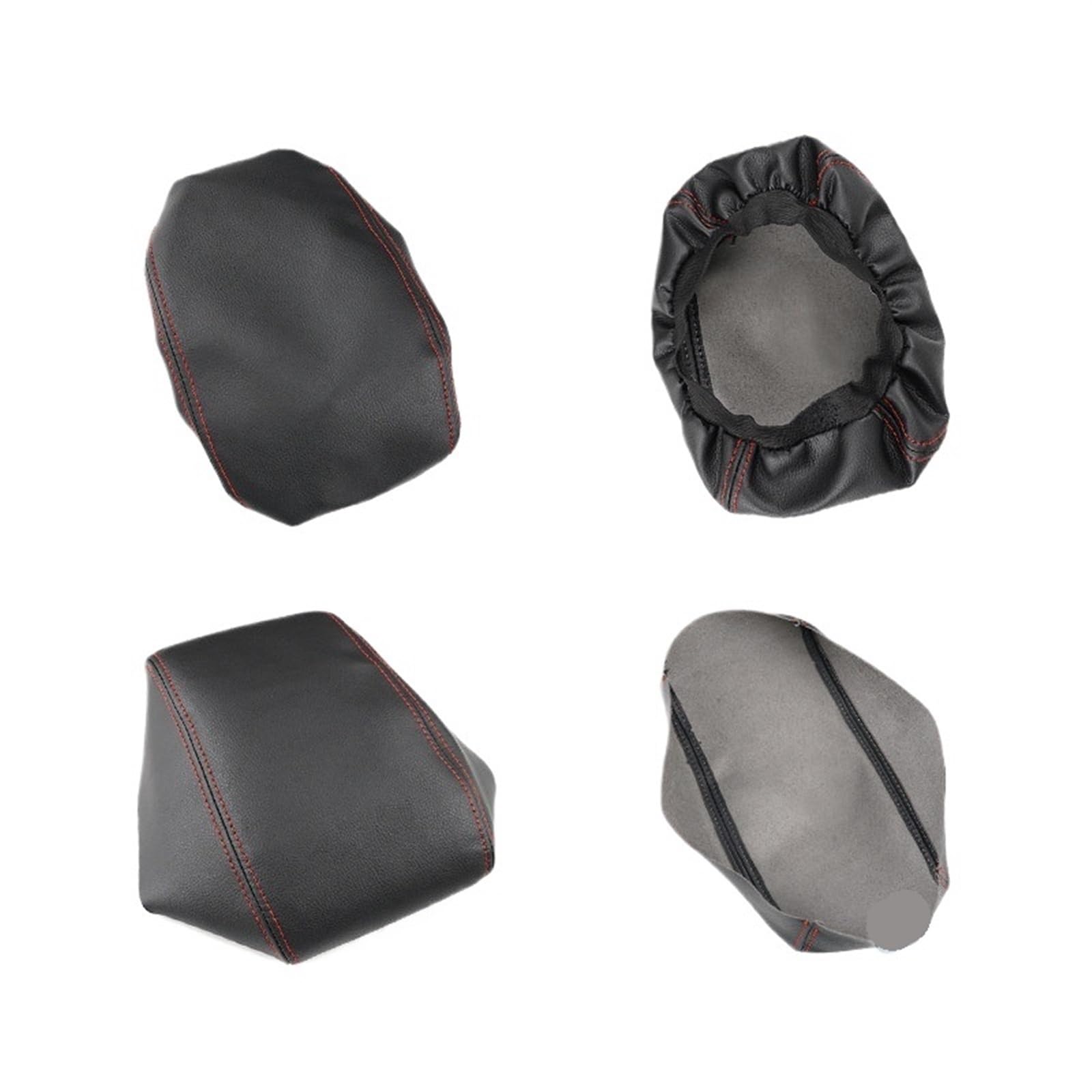 XUBOR Autozubehör Mikrofaser-Leder-Mittelkonsolen-Armlehnenkasten-Abdeckung Aufkleberverkleidung, for Peugeot, 308 2012 2013 2014 2015 2016(A Customize Color) von XUBOR