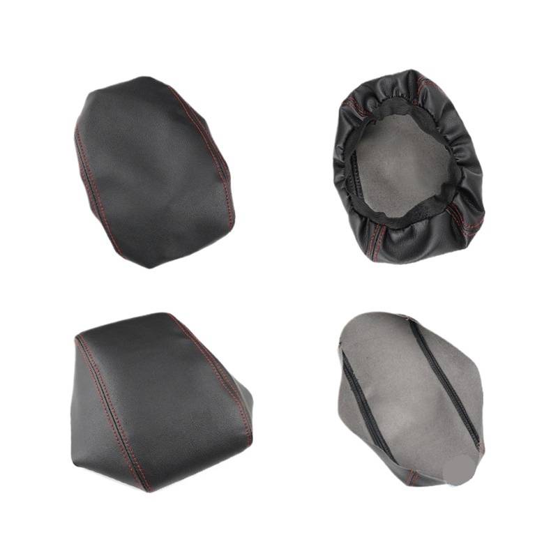 XUBOR Autozubehör Mikrofaser-Leder-Mittelkonsolen-Armlehnenkasten-Abdeckung Aufkleberverkleidung, for Peugeot, 308 2012 2013 2014 2015 2016(A Customize Color) von XUBOR