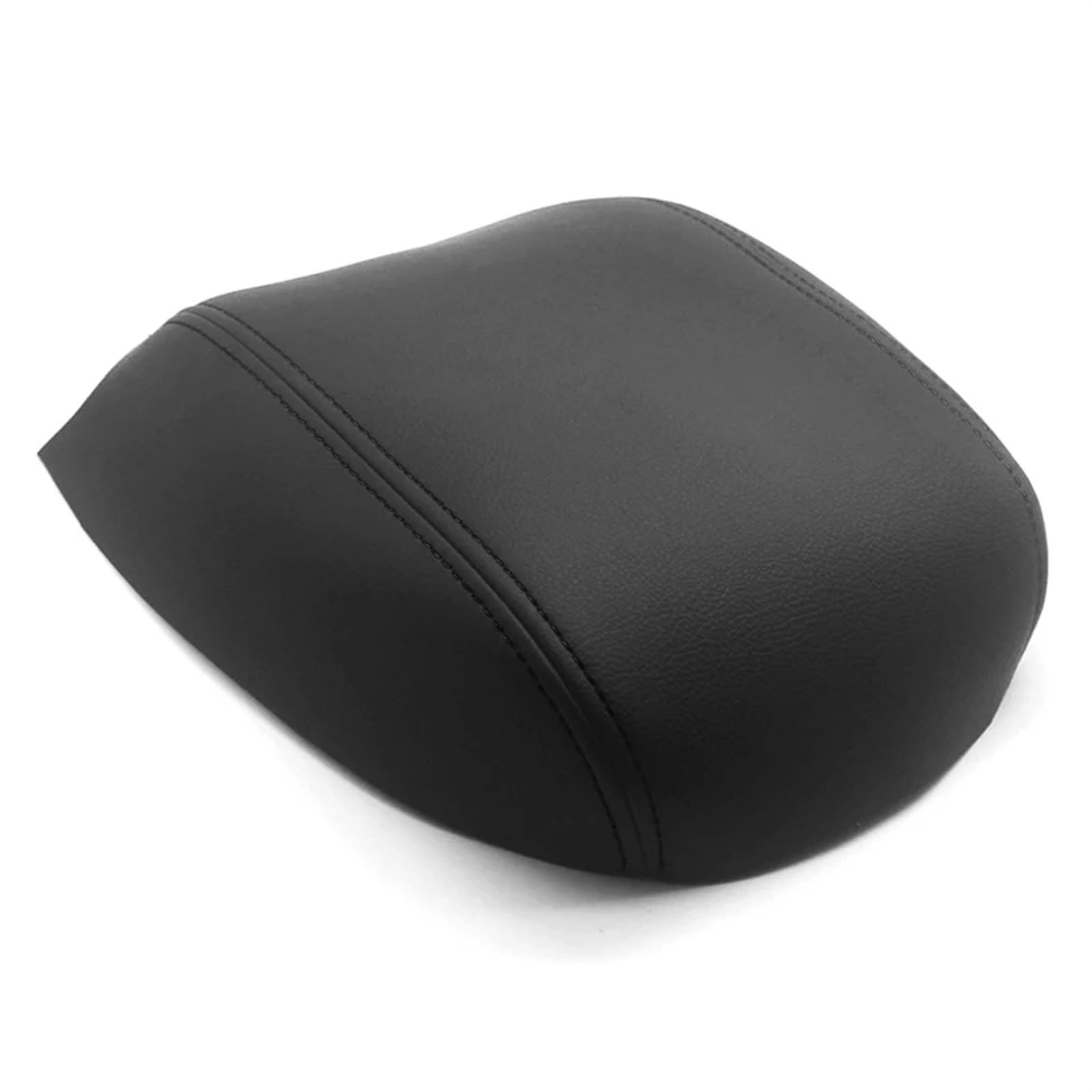 XUBOR Autozubehör Mikrofaser-Leder Mittelkonsolendeckel Armlehnenkastenabdeckung Aufkleberverkleidung, for, A4 B9 2017 2018 2019(Black) von XUBOR