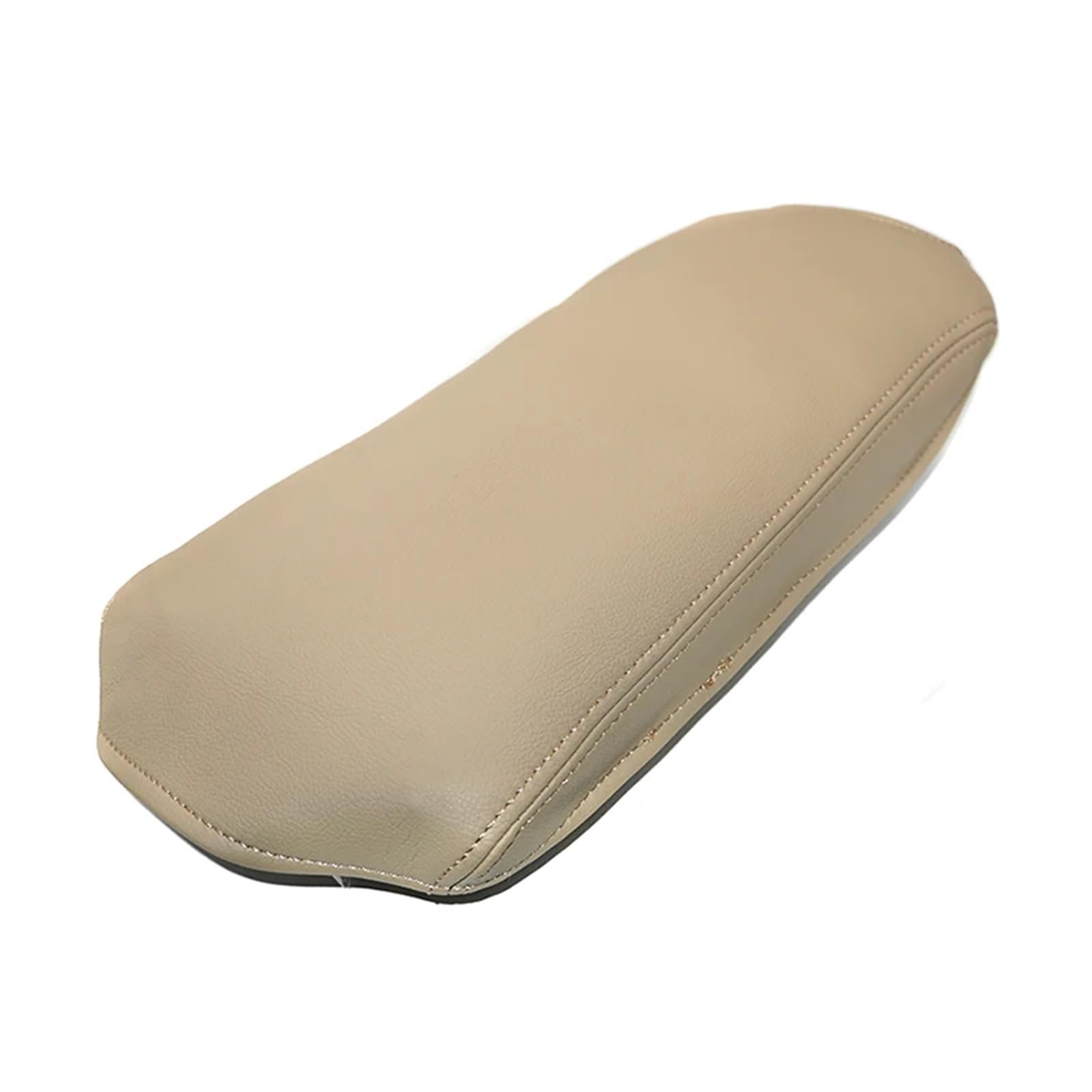 XUBOR Autozubehör Mittelkonsole Armlehne Box Lederbezug Verkleidung, for VW, for Käfer, 2013 2014 2015 2016 2017 2018 Gummiband Typ(Beige) von XUBOR