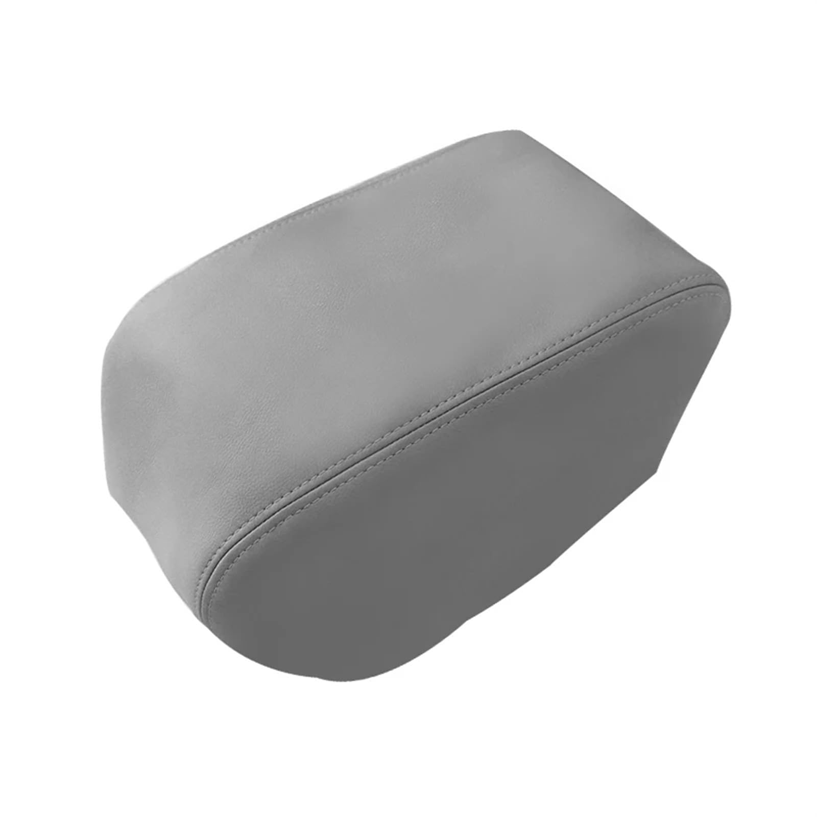 XUBOR Autozubehör Mittelkonsolendeckel Armlehnenbox Lederbezug Aufkleberverkleidung, for Infiniti, G35 2002 2003 2004 2005 2006 2007(Grey) von XUBOR
