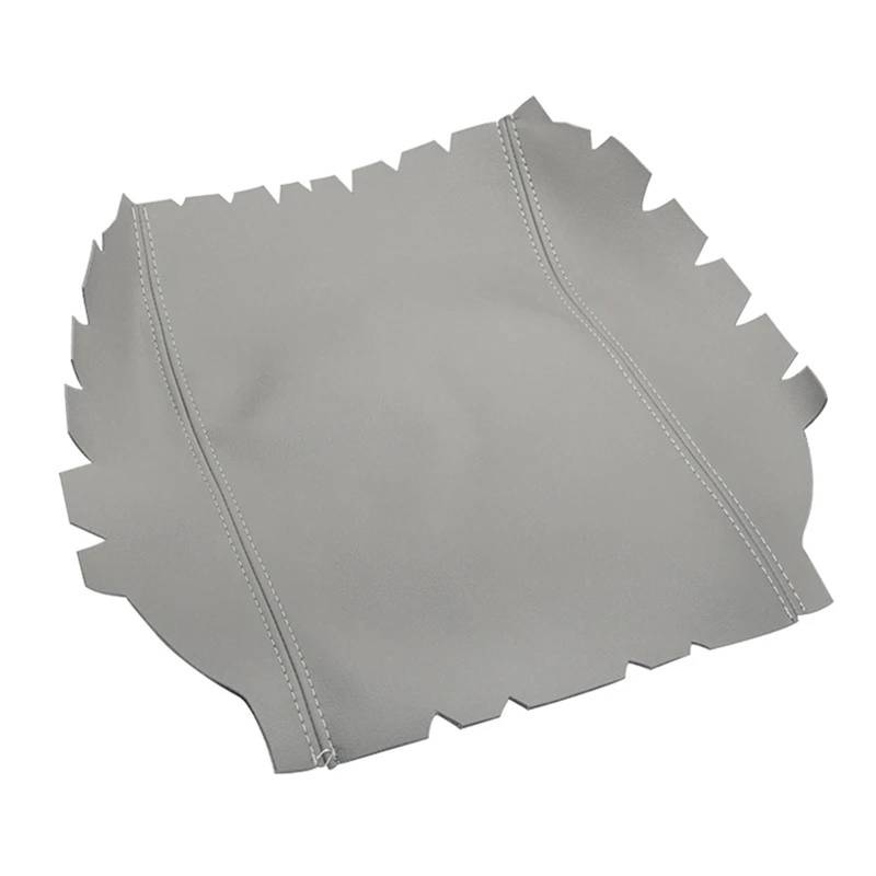 XUBOR Autozubehör Mittelkonsolendeckel Armlehnenbox Lederbezug Aufkleberverkleidung, for Pilot 2003 2004 2005 2006 2007 2008 Grau von XUBOR