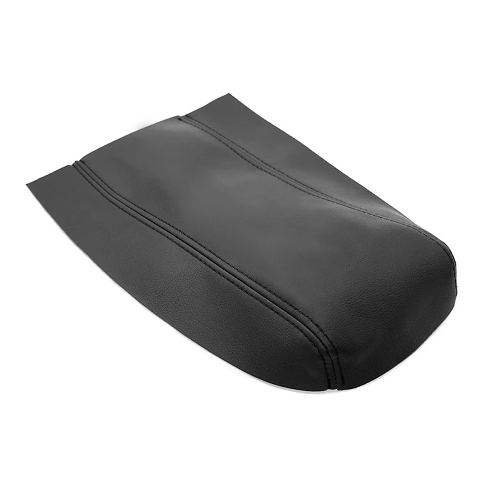 XUBOR Autozubehör Mittelkonsolendeckel Armlehnenbox Lederbezug Aufkleberverkleidung, for Toyota, Prius 2010 2011 2012 2013 2014 2015(Black) von XUBOR