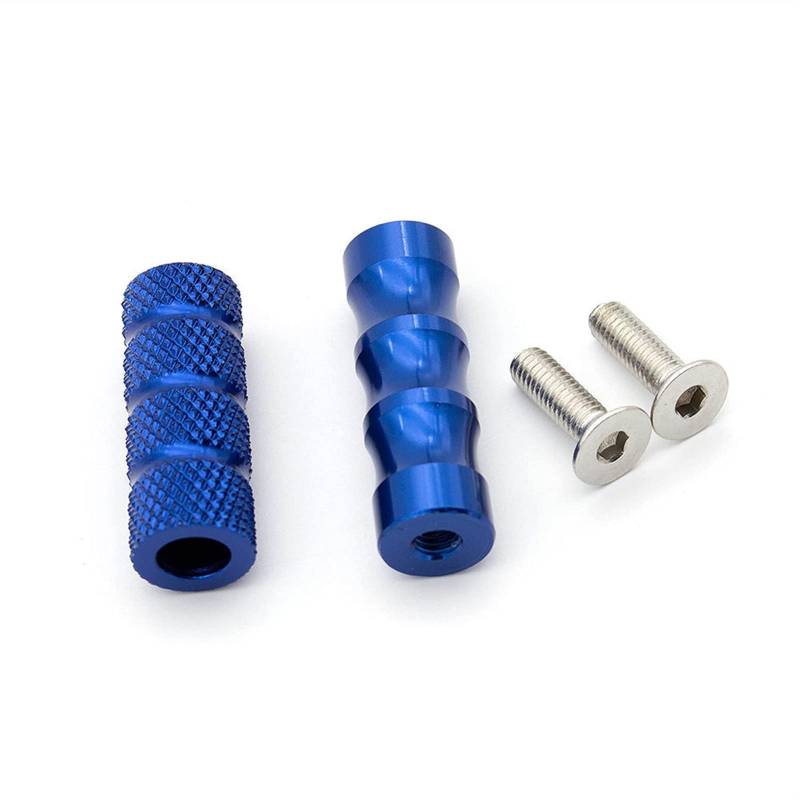 XUBOR CNC Motorrad Kleine Fußrasten Fußrasten Fußrasten Pedale SetFit, for Yamaha, for FZ1 FZ8 R15 R25 R3 R125 R6 R1 MT-07 FZ-07 FZ-09 MT09 Motorrad-Fußrasten(Blue) von XUBOR