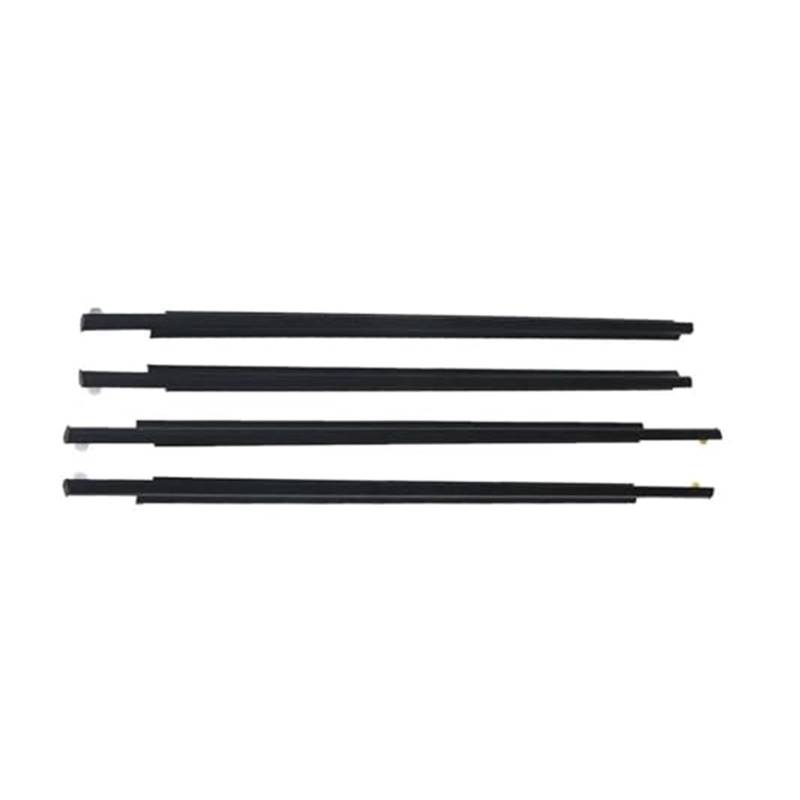 XUBOR Fenster-Türdichtungen, 4 Stück, Auto-Außenfenster-Gummi-Dichtungsstreifen, for Toyota, for Prius, for NHW20 2003–2009, wasserdichter Druckstreifen-Dichtungsstreifen Türdichtungsstreifen von XUBOR