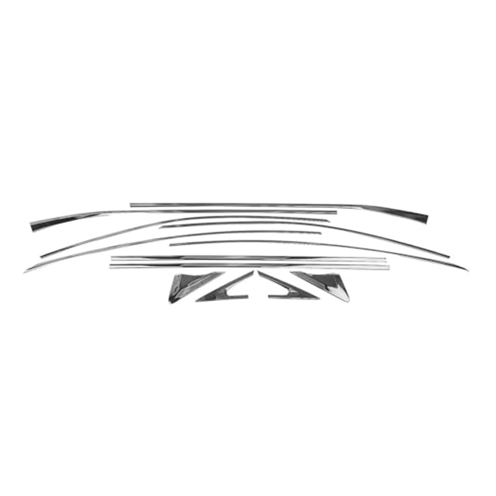 XUBOR Fenstertürdichtungen, 12 Stück, Auto-Außenfenster-Streifenverkleidung, dekorative Abdeckung, Windschutzscheiben-Dichtungsschild, for Lexus, ES ES300h ES350 2019–2022 Türdichtungsstreifen XUBOR Fenstertürdichtungen, 12 Stück, Auto-Außenfenster-Streifenverkleidung, dekorative Abdeckung, Windschutzscheiben-Dichtungsschild, for Lexus, ES ES300h ES350 2019–2022 Türdichtungsstreifen von XUBOR