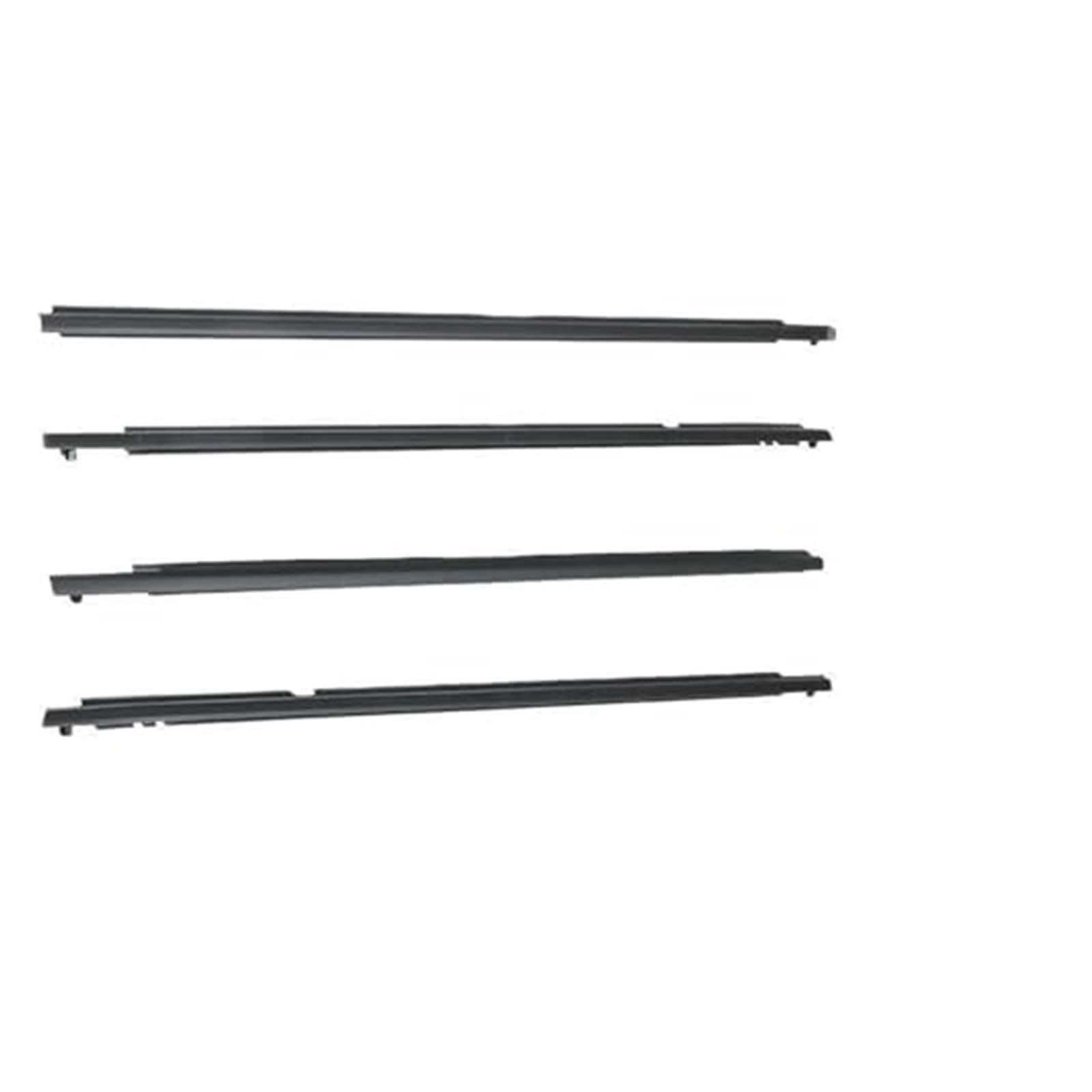 XUBOR Fenstertürdichtungen, 4 Stück, Auto-Außenfenster-Gummi-Dichtungsstreifen, wasserdichter Druckstreifen, Dichtungsgürtel, Zierleiste, for Toyota, for Corolla, 2009–2012 Türdichtungsstreifen(Black XUBOR Fenstertürdichtungen, 4 Stück, Auto-Außenfenster-Gummi-Dichtungsstreifen, wasserdichter Druckstreifen, Dichtungsgürtel, Zierleiste, for Toyota, for Corolla, 2009–2012 Türdichtungsstreifen(Black von XUBOR