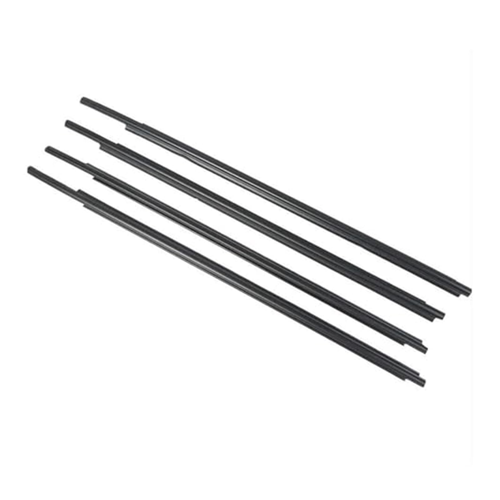 XUBOR Fenstertürdichtungen, 4 Stück, Auto-Außentür-Fenster-Gummi-Dichtungsstreifen, for Toyota, for Sequoia 2008–2016, wasserdichter Druckdichtungsstreifen, Autozubehör Türdichtungsstreifen XUBOR Fenstertürdichtungen, 4 Stück, Auto-Außentür-Fenster-Gummi-Dichtungsstreifen, for Toyota, for Sequoia 2008–2016, wasserdichter Druckdichtungsstreifen, Autozubehör Türdichtungsstreifen von XUBOR