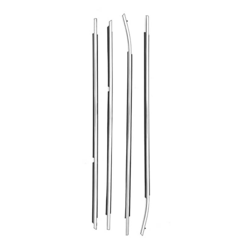 XUBOR Fenstertürdichtungen, 4 Stück, Auto-Dichtungsstreifen, Fensterdichtungsstreifen, for Toyota, for Camry 2006–2014, Türfensterdichtung, Gummi-Ziergürtel, Dichtungsstreifen Türdichtungsstreifen(BLA von XUBOR