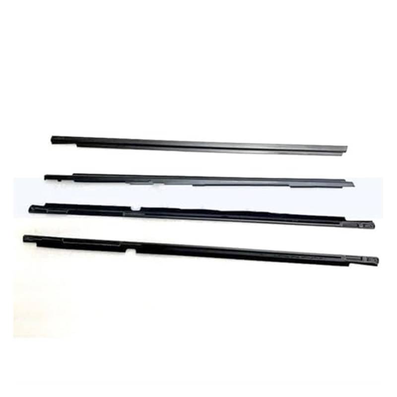 XUBOR Fenstertürdichtungen, 4 Stück, äußere Schichtung for Autotürglas, for Land for Cruiser LC95 3400 2700 1996–2002, äußere Dichtungsstreifen for Autofensterglas Türdichtungsstreifen von XUBOR