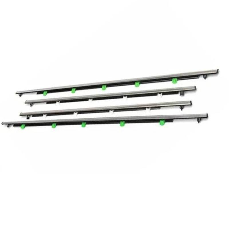 XUBOR Fenstertürdichtungen, Autofenster-Dichtungsstreifen for CRV 2007–2022, Gummi-Türformverkleidung, äußere Fensterglas-Dichtungsgürtel Türdichtungsstreifen(Black 07-11) von XUBOR