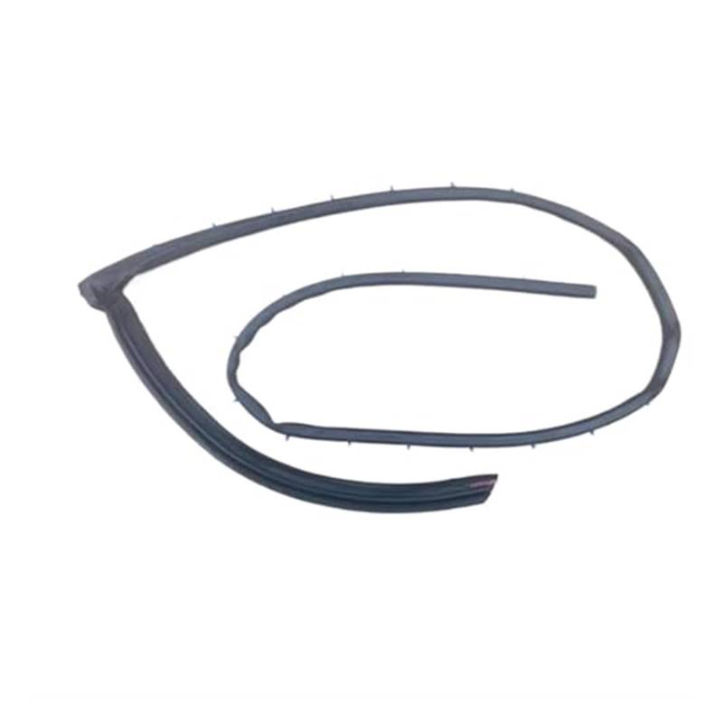 XUBOR Fenstertürdichtungen, Autotür-Unterdichtungsdichtung, Gummi-Zierleiste mit Schnalle, for VW, for Tiguan, for MK2 L 2017 2018 2019 2020 Türdichtungsstreifen(Black Right) von XUBOR