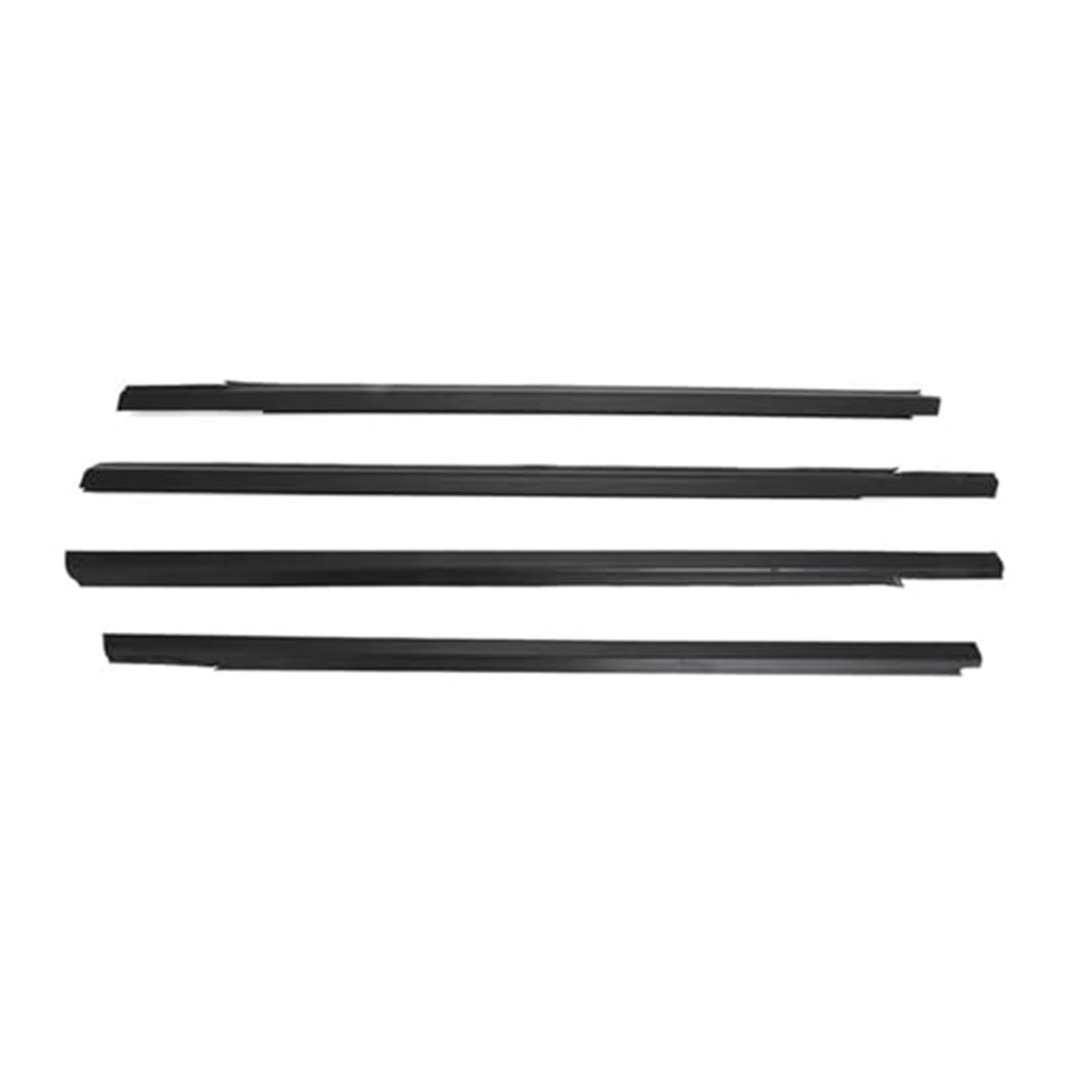 XUBOR Fenstertürdichtungen, for Citroen, for Elysee 2014 2015 2016, Autofenster-Glas-Gummi-Dichtungsstreifen, Seitentür-Außendichtungs-Formteil Türdichtungsstreifen(Black Black) von XUBOR