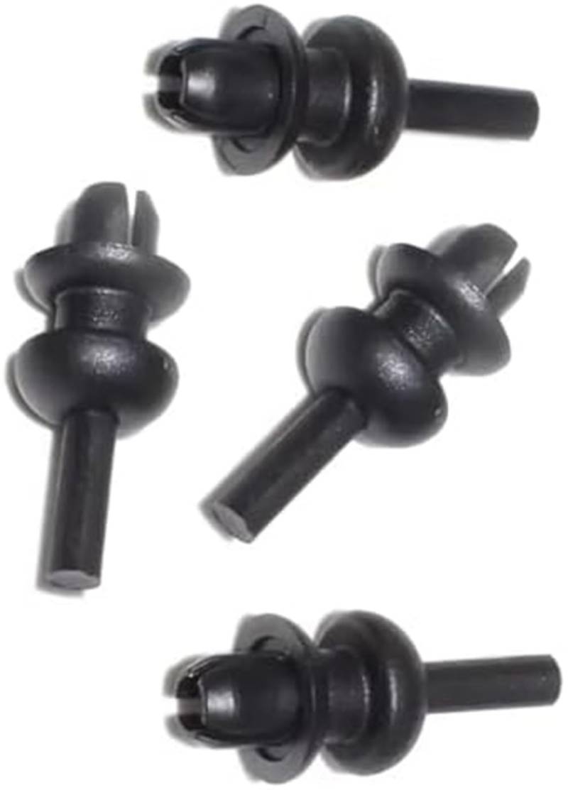 XUBOR Heckklappen-Ablageschnur, for Peugeot, 307 206 3008 2008, 4-teiliges Auto-Kofferraum-Kofferraum-Ablageschnur-Gurtschnur-Clips Halterungsbeschläge Zubehör Ladungsnetzhaken von XUBOR