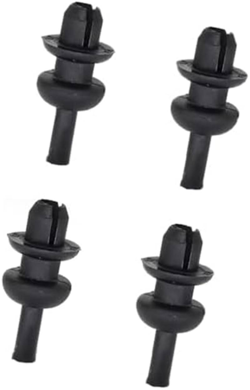 XUBOR Heckklappen-Garn, for Peugeot, 208 MK2 2019 2020 2021 2022, 4-teilige Kofferraum-Garnregal-Aufhänger-Garnklammern, Befestigungshakenhalterung 7903077159 Ladungsnetzhaken von XUBOR