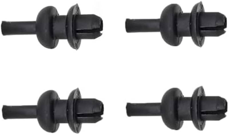 XUBOR Heckklappen-Garn, for Peugeot, 208 MK2 2019 2020 2021 2022, 4-teilige Kofferraum-Garnregal-Aufhänger-Garnklammern, Befestigungshakenhalterung 7903077159 Ladungsnetzhaken von XUBOR
