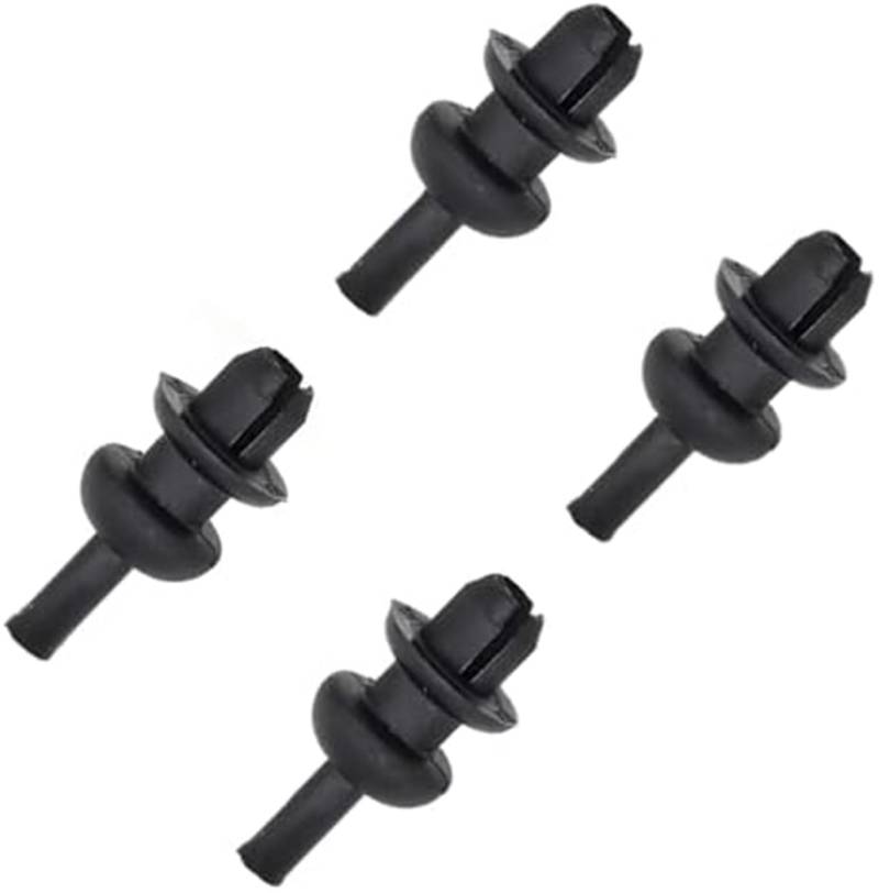XUBOR Heckklappen-Garn, for Peugeot, 208 MK2 2019 2020 2021 2022 2022, 4-teilige Kofferraum-Garnregal-Aufhänger-Garnklammern, Befestigungshakenhalterung 7903077159 Ladungsnetzhaken von XUBOR