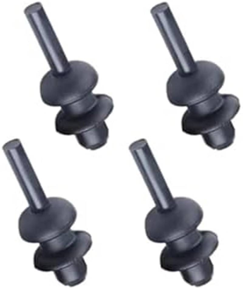 XUBOR Heckklappen-Haken, for Peugeot 106 208 I II 205 206 306 307 308, 4-teilig, Kofferraum-Haken, Kordelclip, Befestigungshaken, 699218 Ladungsnetzhaken von XUBOR
