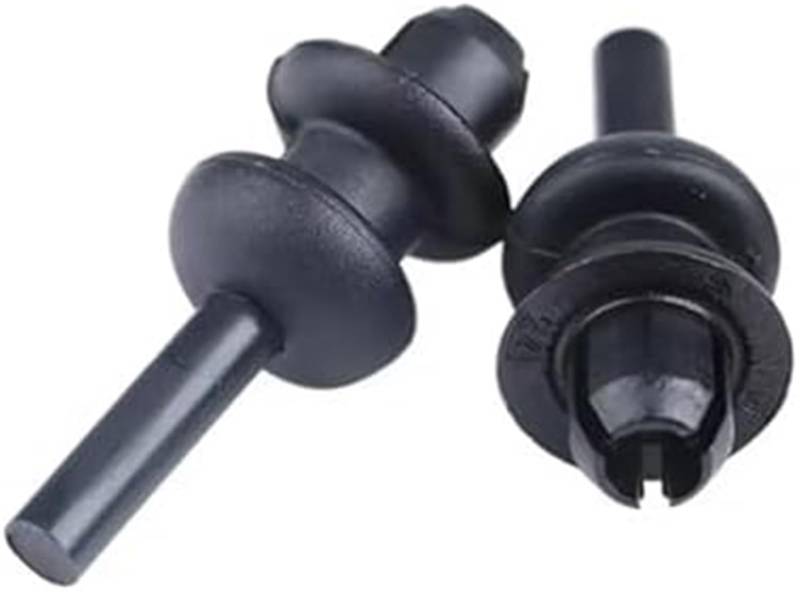XUBOR Heckklappengurt, for Peugeot, 208 I II 205 206 306 2012 2022 2023 Heckklappen-Kofferraum-Kofferraum-Kofferraum-Kabelgurt-Saitenclip-Befestigungshakenhalterung 699218 (2 Stück) Ladungsnetzhaken(B von XUBOR