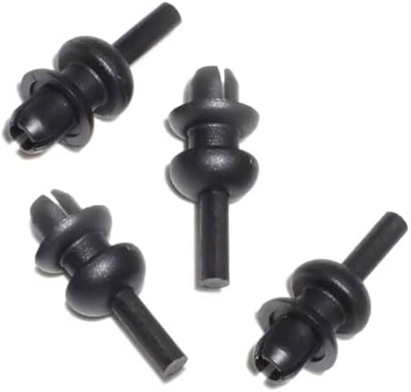 XUBOR Heckklappengurt, for Peugeot, 307 206 3008 2008, 4 Stück, Heckklappen-Kofferraum-Kofferraum-Kofferraum-Kabelgurt-Saitenclips, Befestigungshakenhalterung 699218 Ladungsnetzhaken von XUBOR
