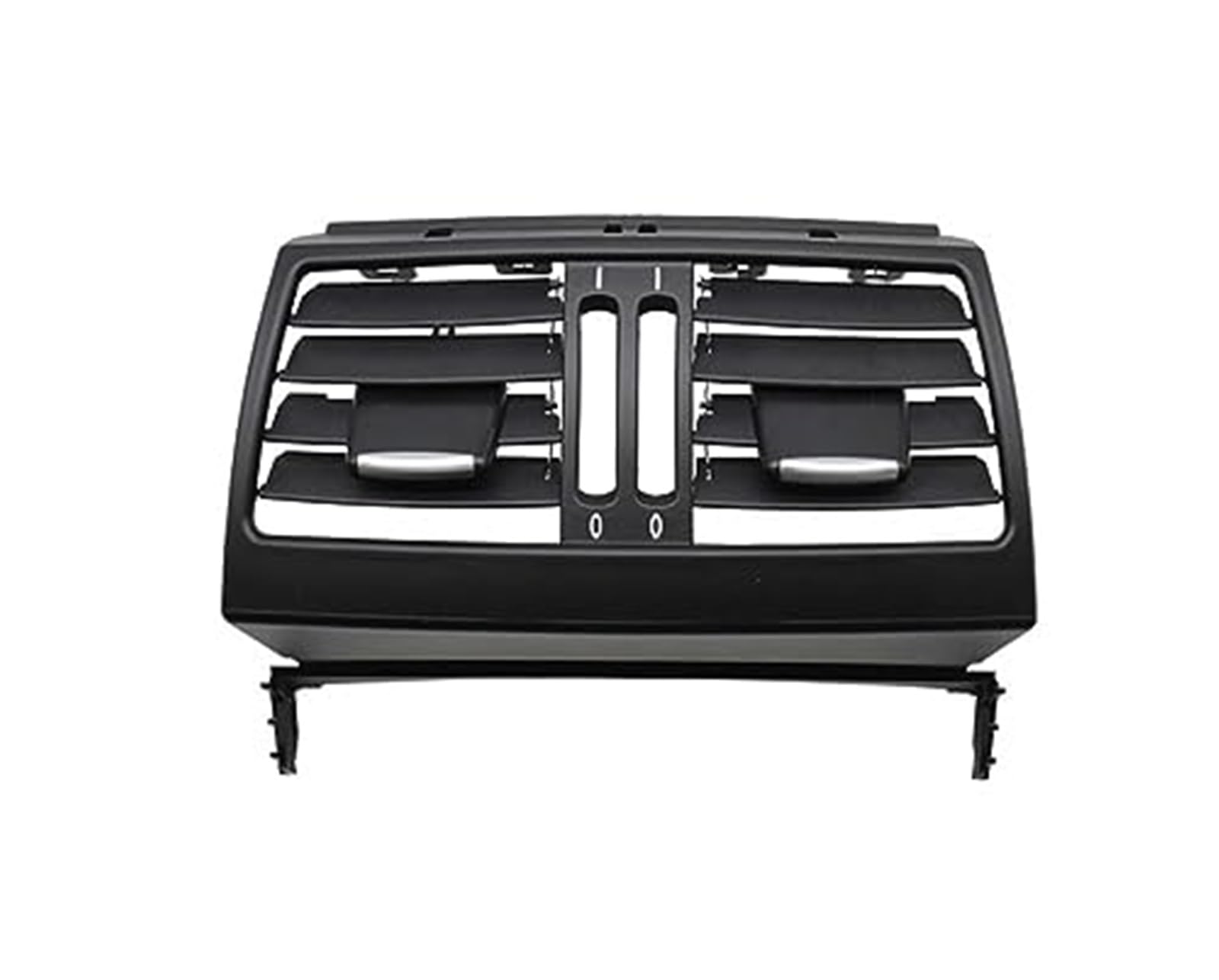 XUBOR Innenraum-Armaturenbrett vorne in der Mitte Links rechts Klimaanlagen-Panel hinten AC-Entlüftungsgitter-Auslassabdeckung, for, X5 X6 E70 E71 E72 2007–2013(Black Rear Model A) von XUBOR