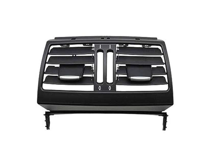 XUBOR Innenraum-Armaturenbrett vorne in der Mitte Links rechts Klimaanlagen-Panel hinten AC-Entlüftungsgitter-Auslassabdeckung, for, X5 X6 E70 E71 E72 2007–2013(Black Rear Model A) von XUBOR