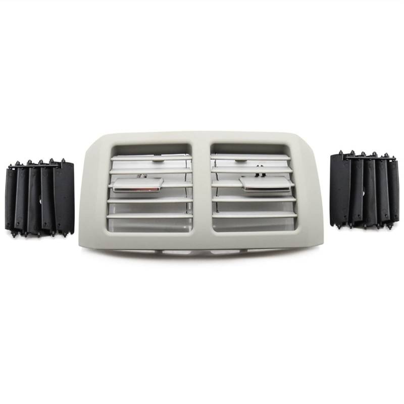 XUBOR Innenraum vorne, hinten, Mitte, Klimaanlage, AC-Entlüftungsgitter, for Mercedes, for Benz W251 R300 R320 R350 R400 R500 Lüftungsauslass für Klimaanlagen(Rear Gray) von XUBOR