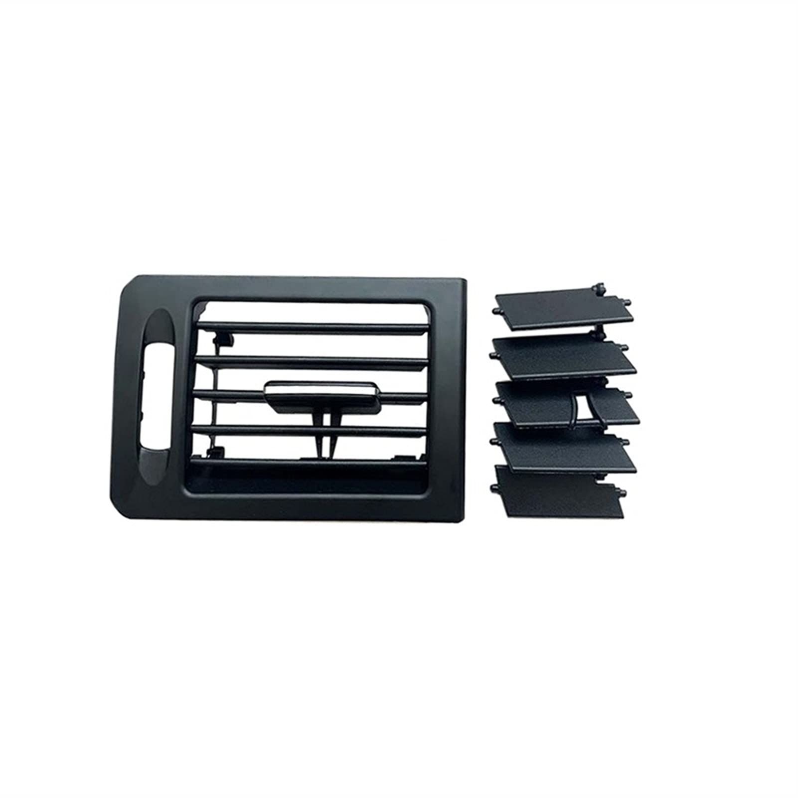XUBOR LHD-Abdeckung for Lüftungsgitter vorne und hinten, for Mercedes, for Benz W204 C-Klasse 180 200 220 230 260 300 350 2007–2011 Lüftungsauslass für Klimaanlagen(LHD Right Black) von XUBOR