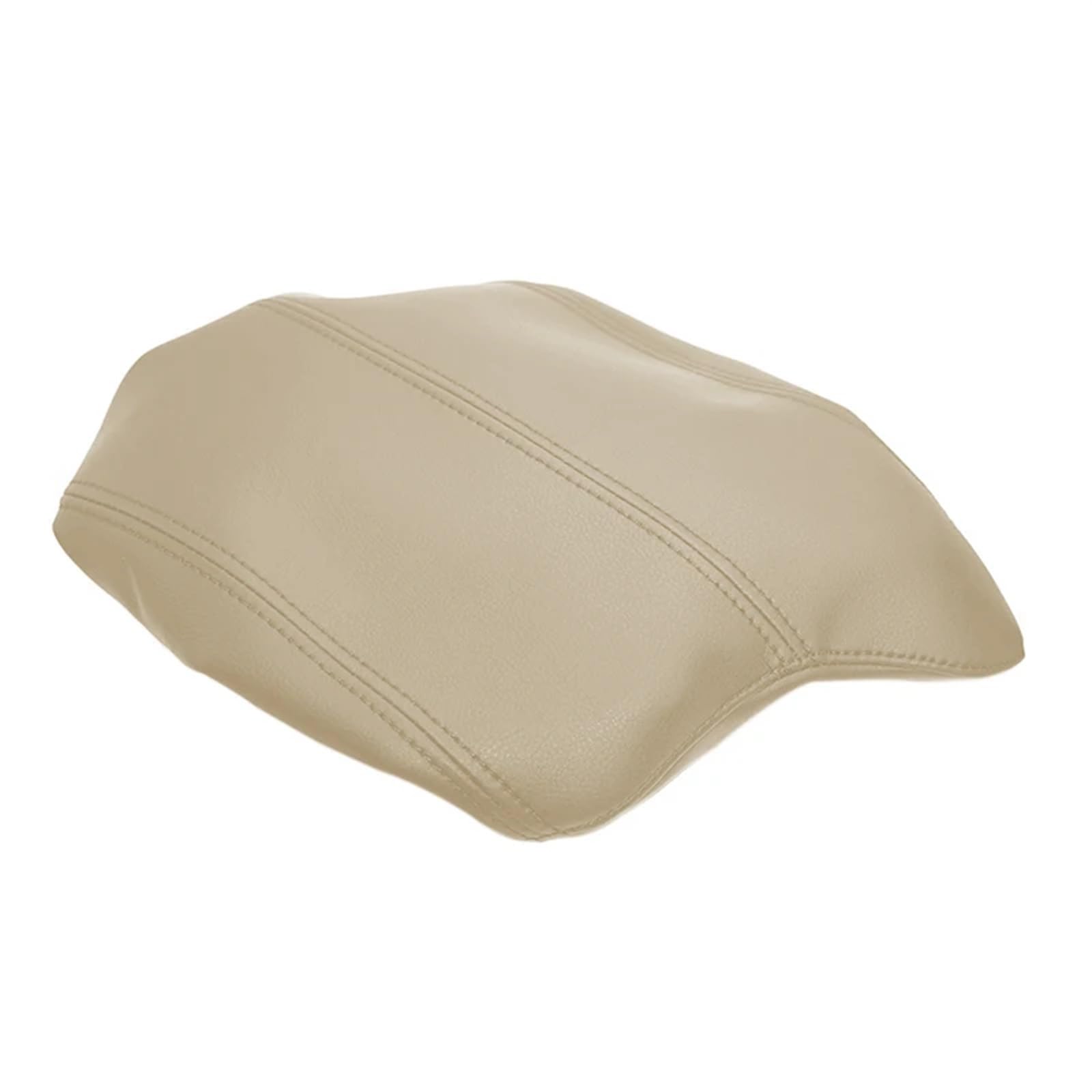 XUBOR LHD-Autozubehör Mikrofaser-Leder-Mittelkonsolendeckel Armlehnenkastenabdeckung, for Accord, 9. 2014-2016 Gummibandtyp(Beige) von XUBOR
