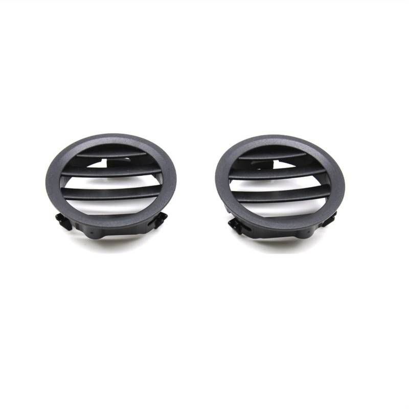 XUBOR LHD RHD Konsole kleine runde AC-Entlüftungsgitterabdeckung, for Mercedes, for Benz W204 C-Klasse C180 C200 220 230 260 280 300 350 2007–2014 Lüftungsauslass für Klimaanlagen(New Model Black) von XUBOR