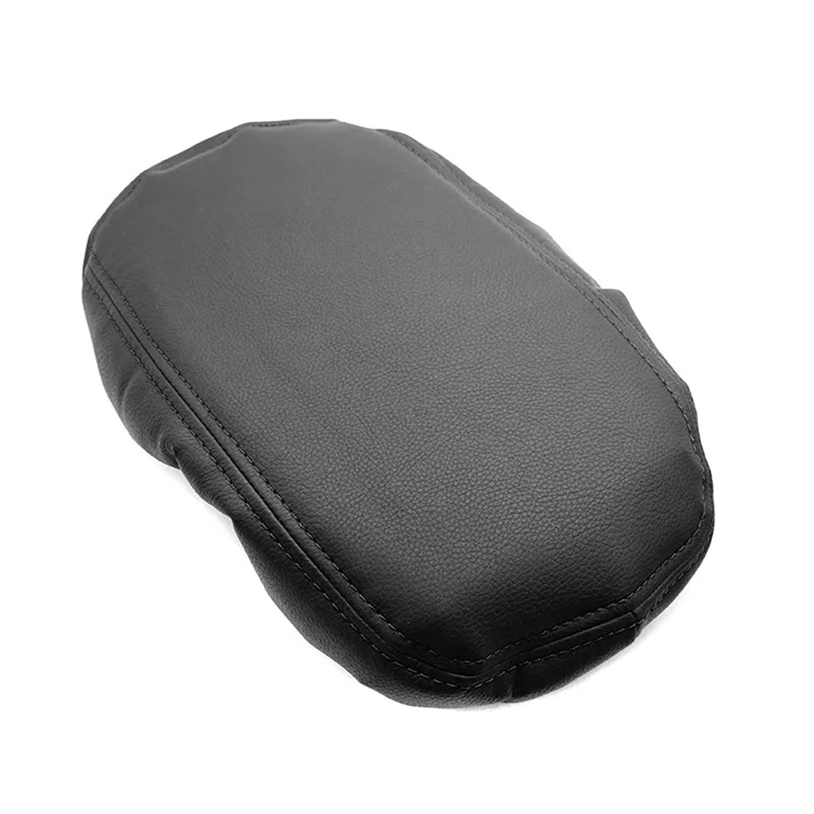 XUBOR PU-Leder mit Schwamm Autozubehör Innenausstattung Mittelkonsole Armlehne Box Abdeckung, for Toyota, for RAV4, RAV 4 2006-2012(Black) von XUBOR