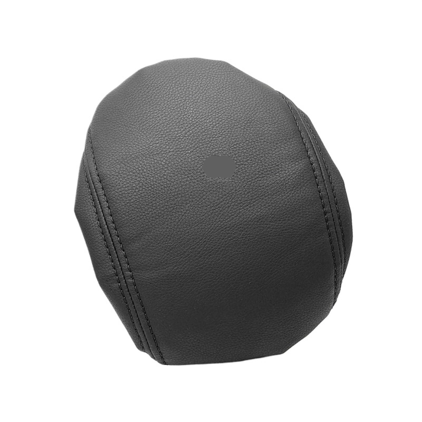 XUBOR PU-Leder mit Schwamm Autozubehör Innenausstattung Mittelkonsole Armlehne Box Abdeckung, for VW, for Golf, 7 MK7 2014 2015 2016 2017 2018(Black) von XUBOR