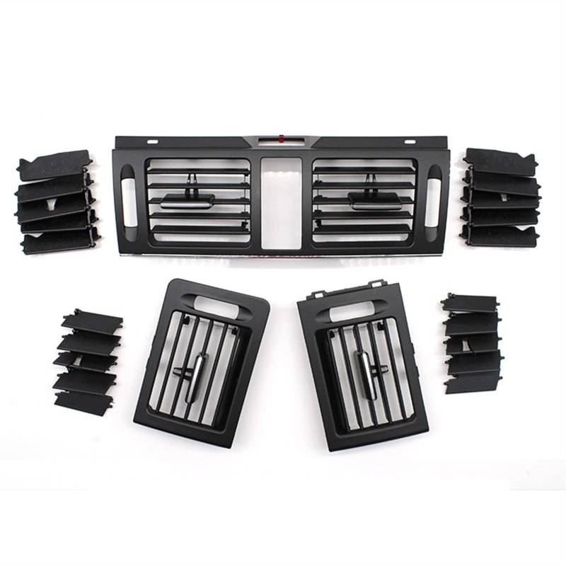 XUBOR RHD Front A/C Air Vent Grille Outlet 3PCS Set, for Mercedes, for Benz W204 C Klasse 180 200 220 230 260 300 350 2007-2011 Lüftungsauslass für Klimaanlagen(Black High-end Model) von XUBOR