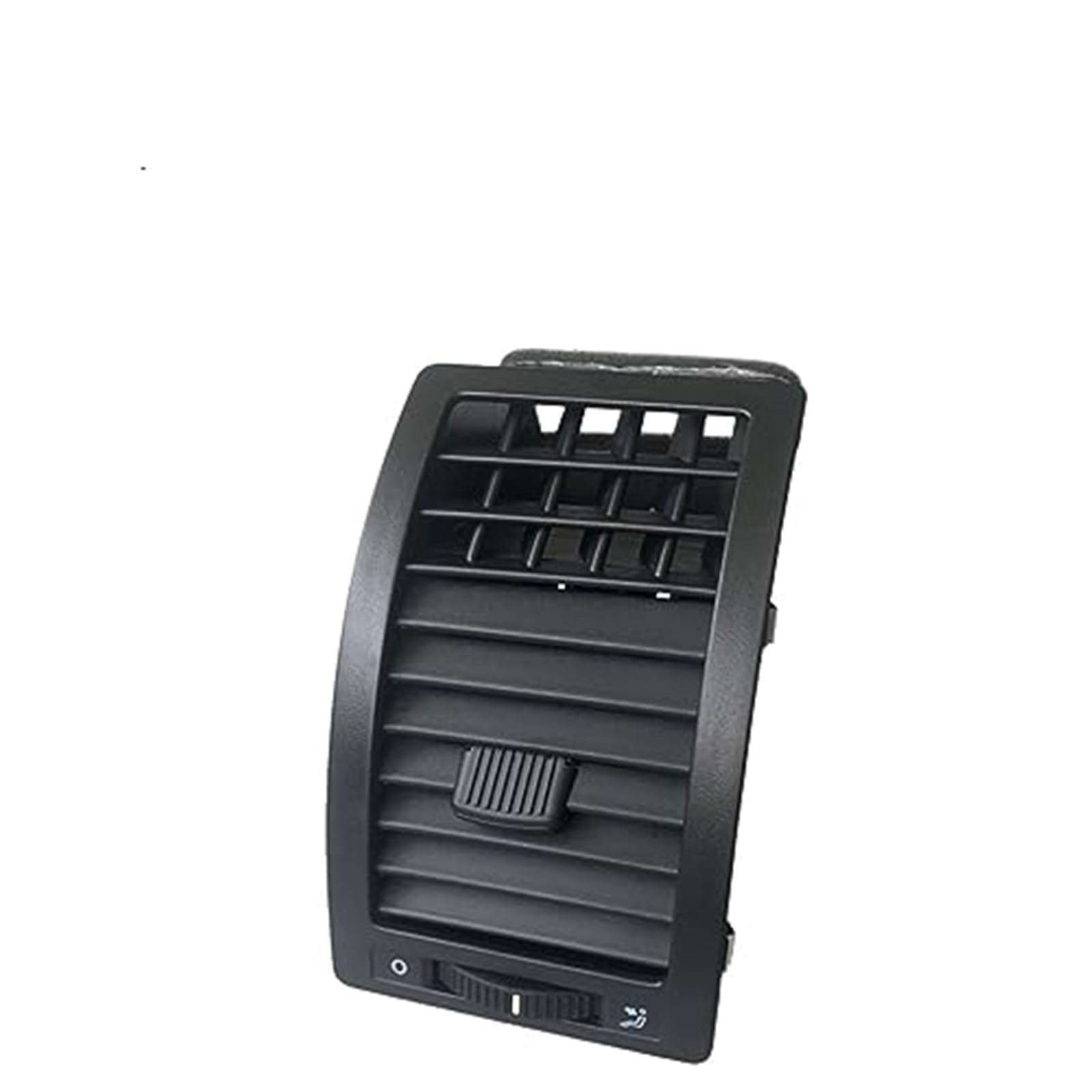 XUBOR Schwarze vordere Armaturenbrett-Auto-Entlüftung, for VW, Cross, for Polo, MK4 Limousine, for Vento, 9N3 2007 2008 2009 6Q0819703 6Q0819704 6Q0858069(Black Right-1 PC) von XUBOR