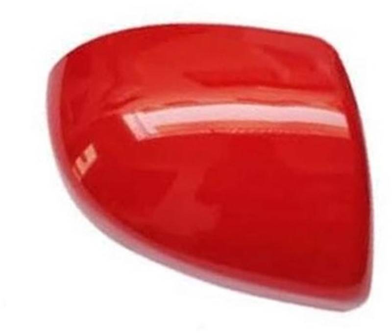 XUBOR Seitliche Rückspiegelabdeckung, for Mazda, 2 3 1.6 Außenspiegelkappe mit lackierter Farbe Außenspiegelabdeckung(Black Red Right R) von XUBOR