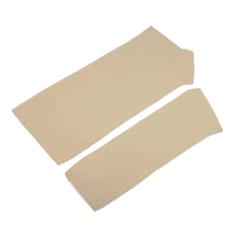 XUBOR for, 5er E60 2004 2005 2006 2007 2008 2009 2010 Mittelarmlehne Box Pad Mikrofaser Leder Schutzverkleidung(Beige for RHD) von XUBOR