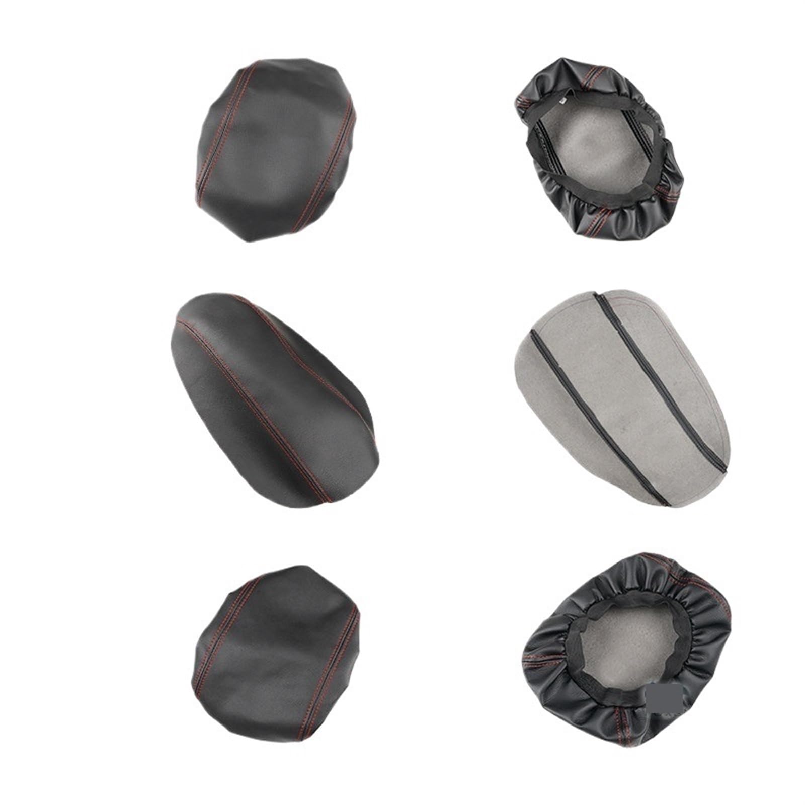 XUBOR for Nissan, Slyphy Sentra 2007 2008–2017, Auto-Mikrofaser-Leder, Innenausstattung, Mittelkonsolendeckel, Armlehnenkastenabdeckung, Schutzverkleidung(B Customize Color) von XUBOR