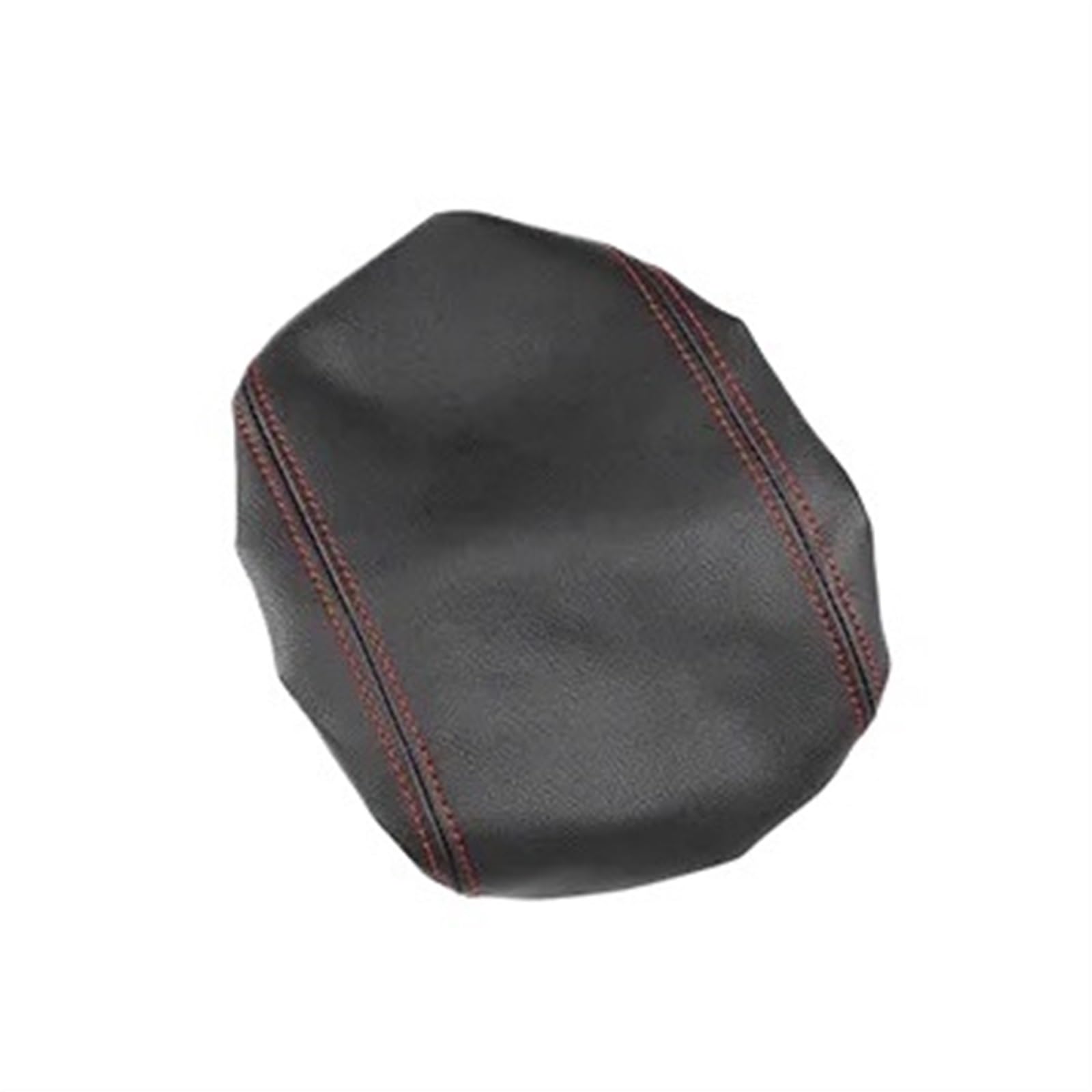 XUBOR for Nissan, Slyphy Sentra 2007 2008–2017, Auto-Mikrofaser-Leder, Innenausstattung, Mittelkonsolendeckel, Armlehnenkastenabdeckung, Schutzverkleidung(C Black-red line) von XUBOR