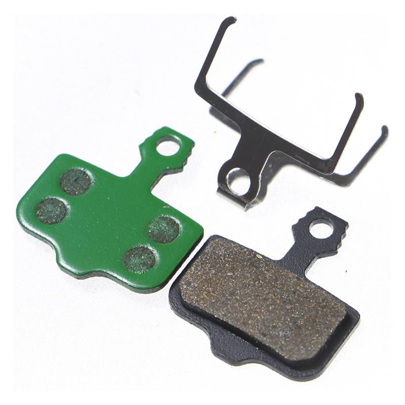 XUBOR for SRAM XX X0, for Avid DB1 DB3, for SRAM AVID Elixir 1 3 5 7 9 R CR Mountainbike, 20 Paar + Box Grüne Fahrrad-Scheibenbremsbeläge aus Kunstharz Fahrradbremsbeläge von XUBOR