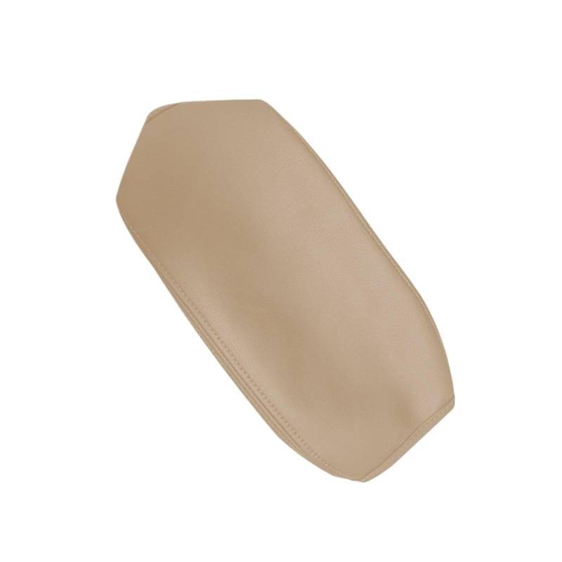 XUBOR for Skoda, for Octavia, 2015 2016 2017 2018 Mikrofaser-Leder Autoinnenraum Mittelkonsole Deckel Armlehne Box Abdeckung Schutzverkleidung(Beige) von XUBOR