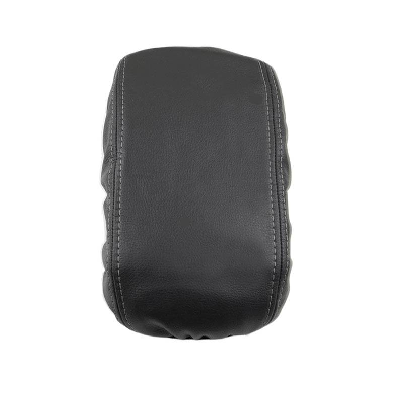 XUBOR for Toyota, for Corolla, 12. E210 2019 2020 2021 Auto Mikrofaser Leder Mittelkonsole Deckel Armlehne Box Abdeckung Schutzverkleidung(Black-Gray line) von XUBOR